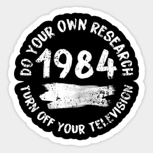 1984 Sticker